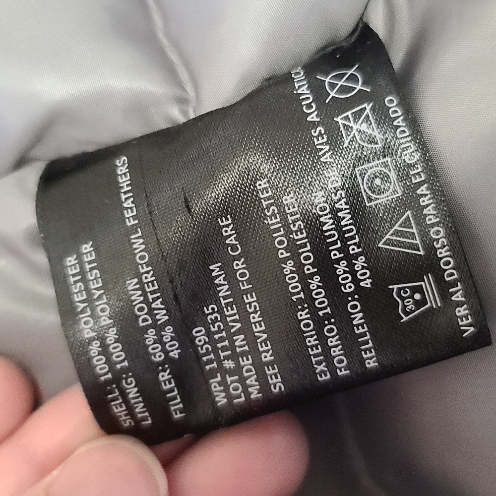 Size large down puffer jacket - Picture 9 of 12
